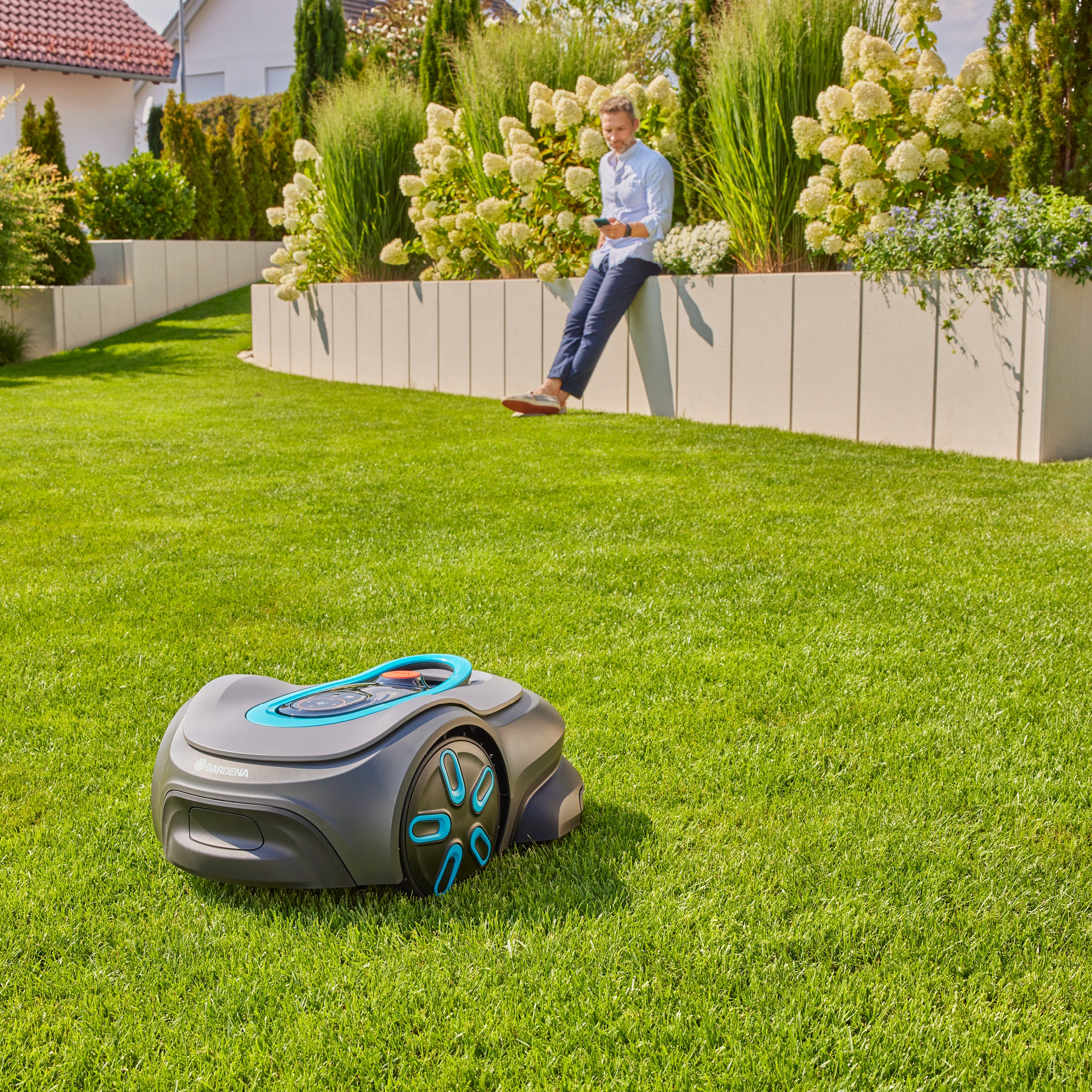 Thumbnail - Gardena Mähroboter smart SILENO max 800 m² + Ersatzmesser