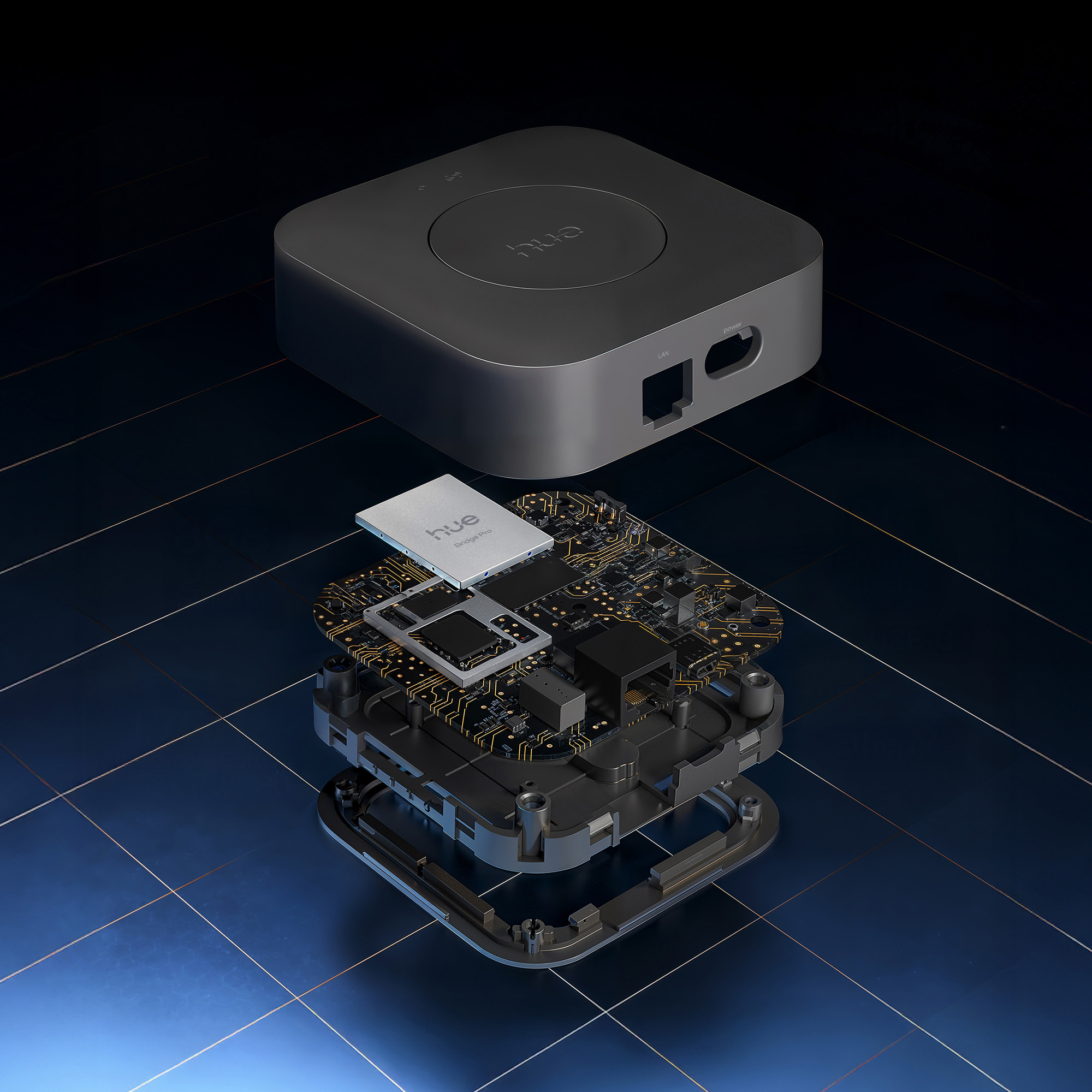 Philips Hue Ensis Pendelleuchte White & Color Schwarz — Foto 5 von 6