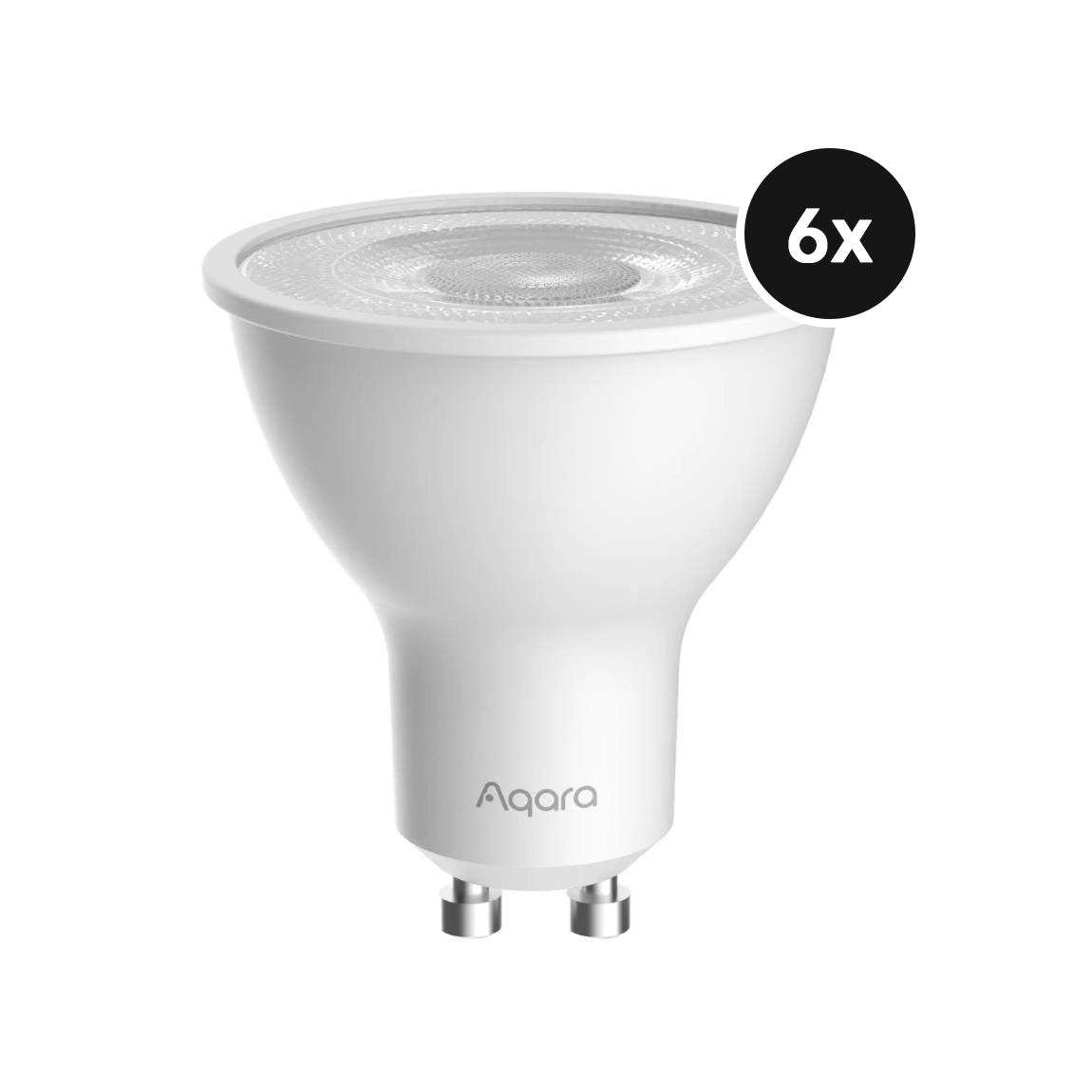 Aqara LED Bulb T2 - RGB CCT, GU10, 450lm - 6er-Set