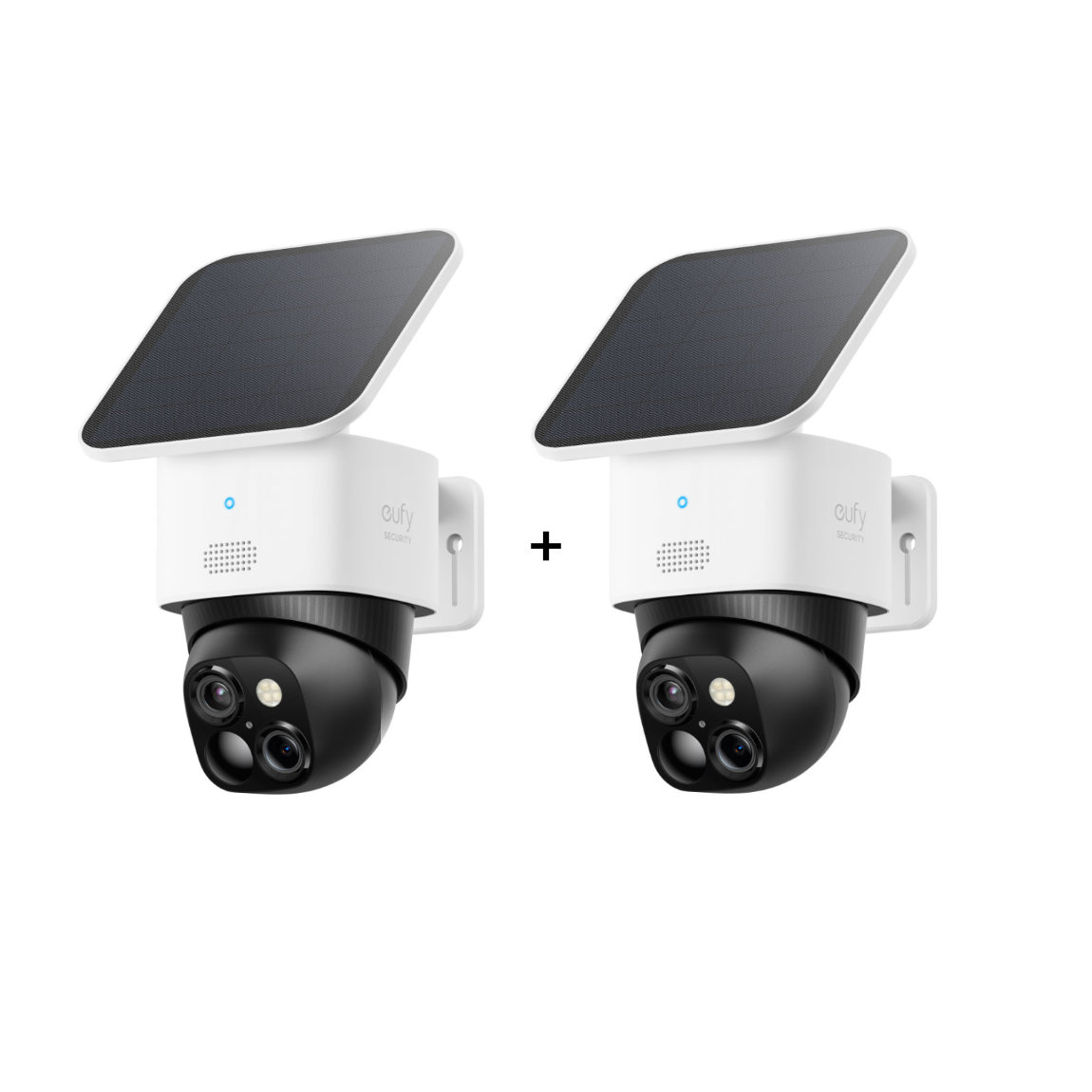eufy SoloCam S340 - Dual Kamera Schwenk & Neige Outdoor Kamera - 2er-Set + Homebase 3