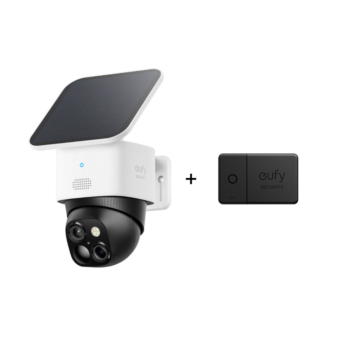 eufy SoloCam S340 - Dual Kamera Schwenk & Neige Outdoor Kamera - 2er-Set + Homebase 3