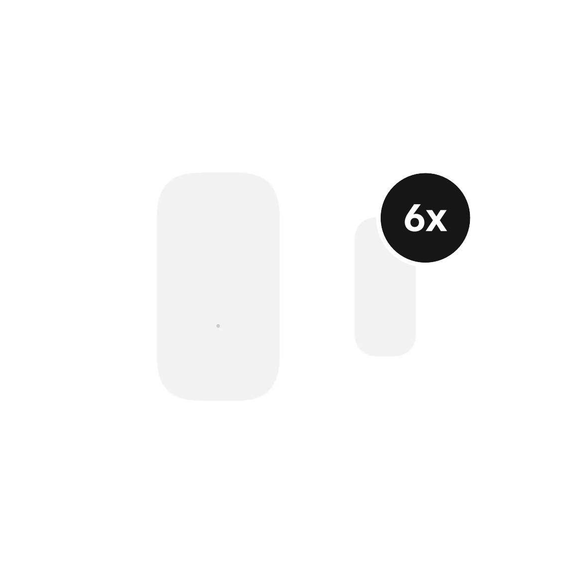 Aqara Door & Window Sensor - Smarter Tür-/Fensterkontakt 6er-Set