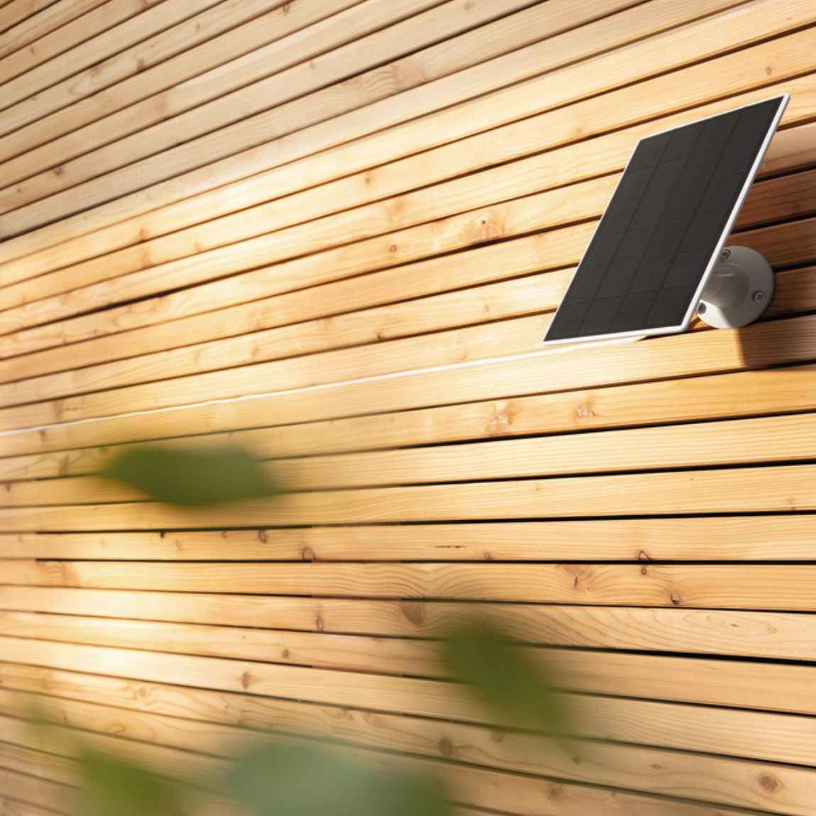 Thumbnail - ABUS Solarpanel für Akku-Kamera Pro mit Basisstation - Weiß