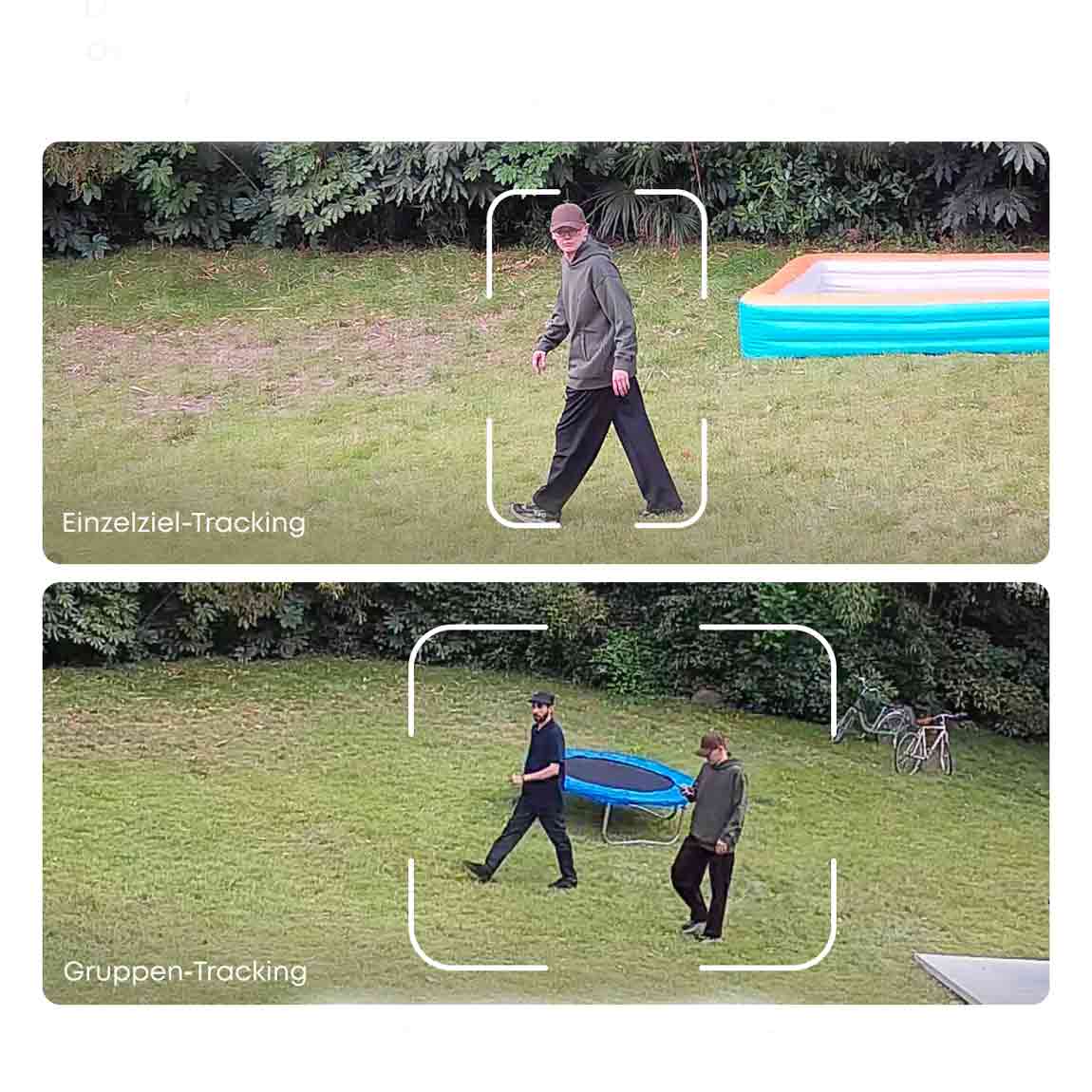 Thumbnail - eufyCam S4 - 4K-Sicherheitskamera mit 3 Linsen + Smart Display E10