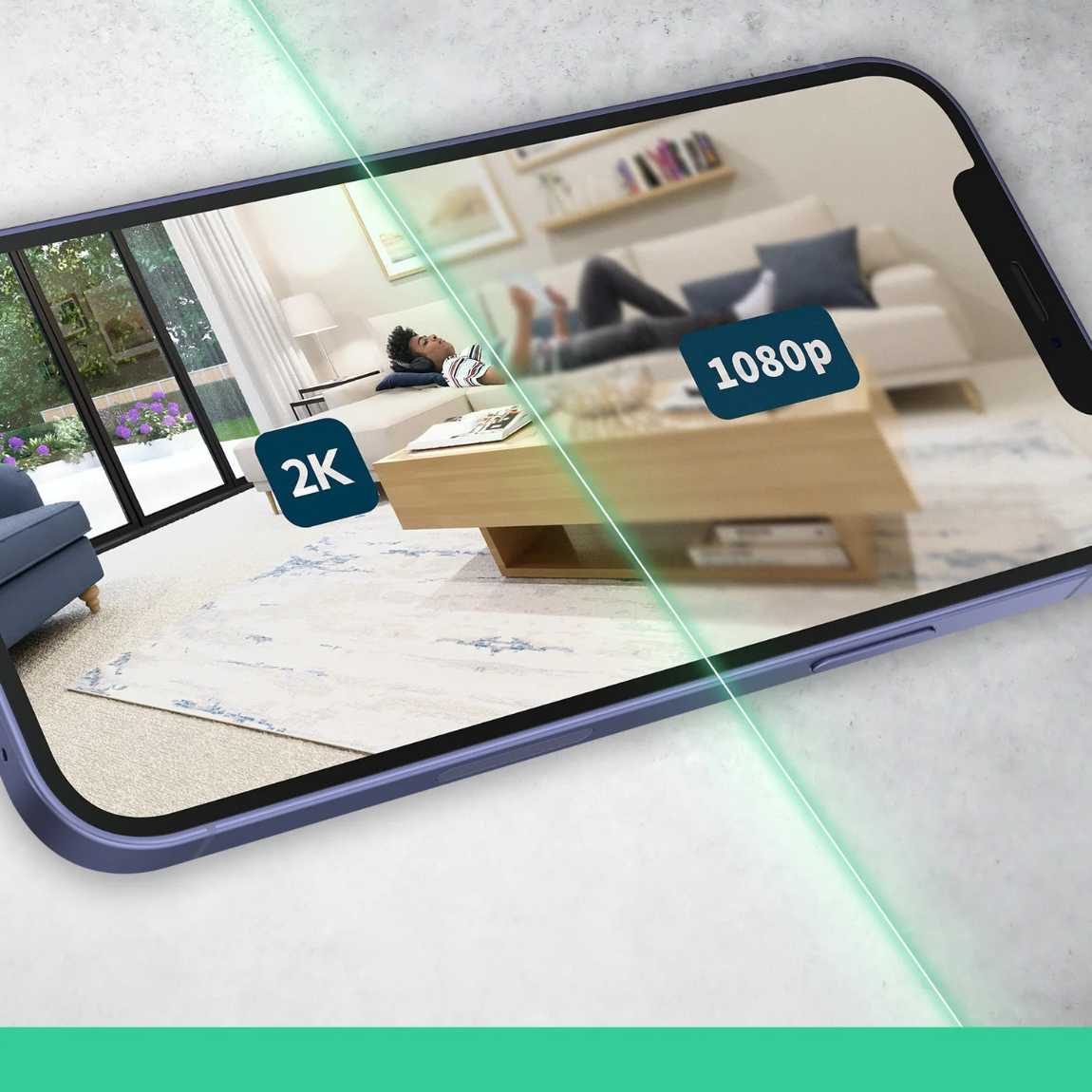 Thumbnail - Arlo Essential 2 2K Innenkamera - 2er-Set - Weiß