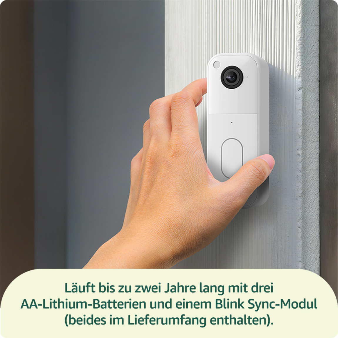 Thumbnail - Blink Video Doorbell 2 mit Sync Module Core - Weiß