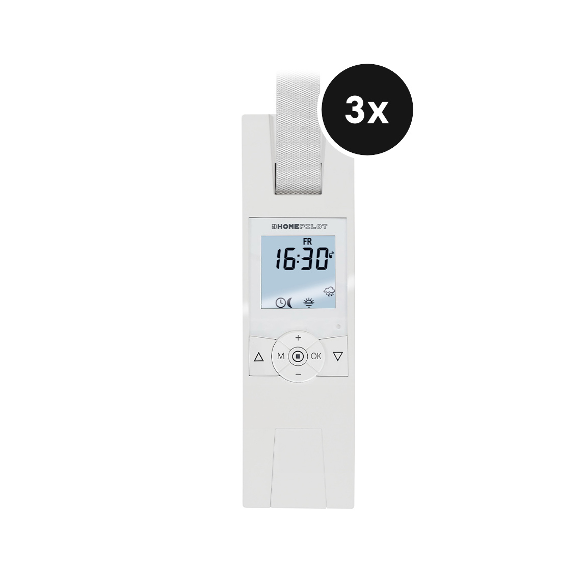 HOMEPILOT Gurtwickler RolloTron premium smart - Weiß