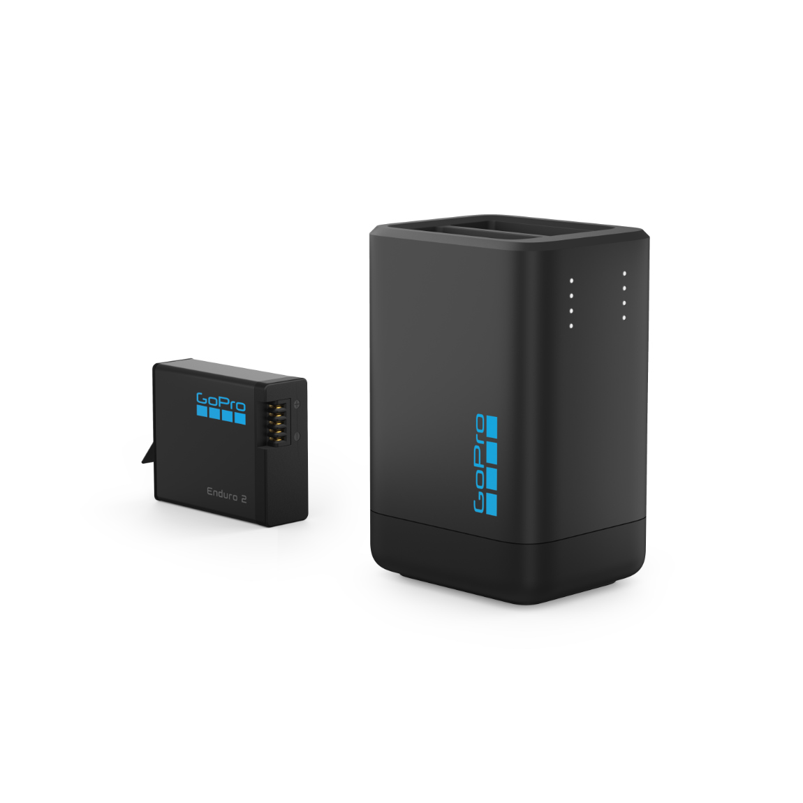 GoPro Dual Battery Charger Enduro 2 Battery Included For Mission 1 Series  HERO13 Black - Image 5