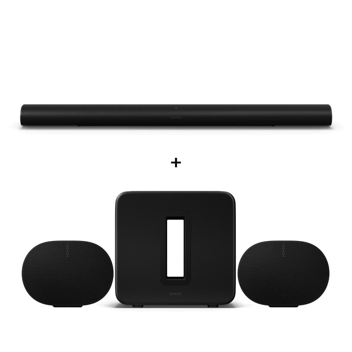 Sonos 9.1.4 Heimkino Set - mit Arc Ultra, 2x Era 300 und Sub 4