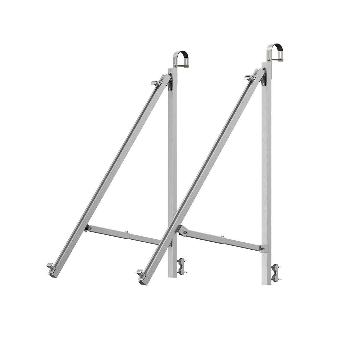 EcoFlow Halterung - Loggia - Silber