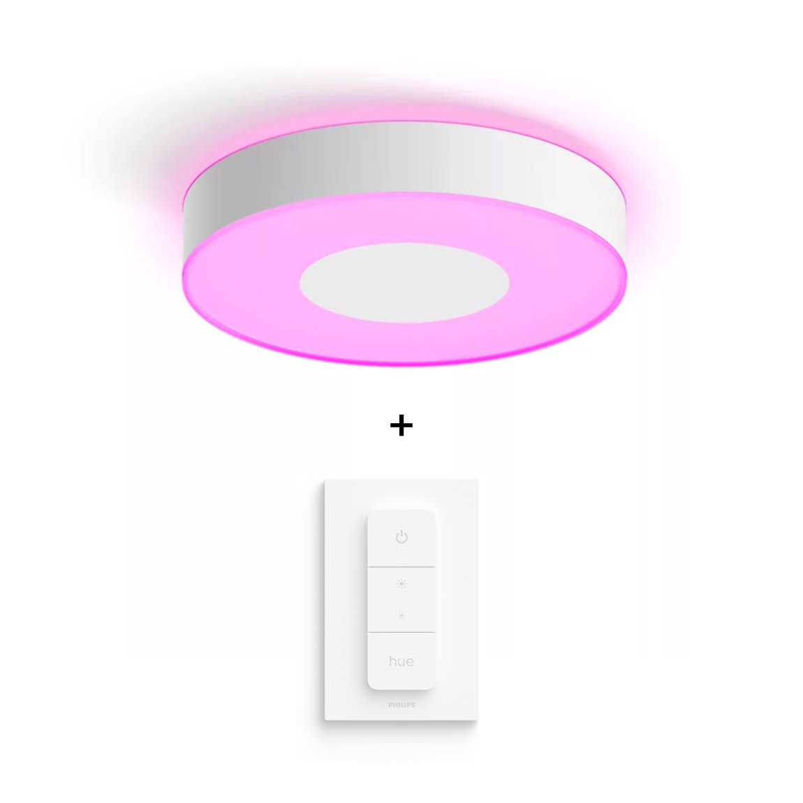 Philips Hue White & Color Ambiance Infuse Deckenleuchte M 2350lm - Weiß - Bild 4