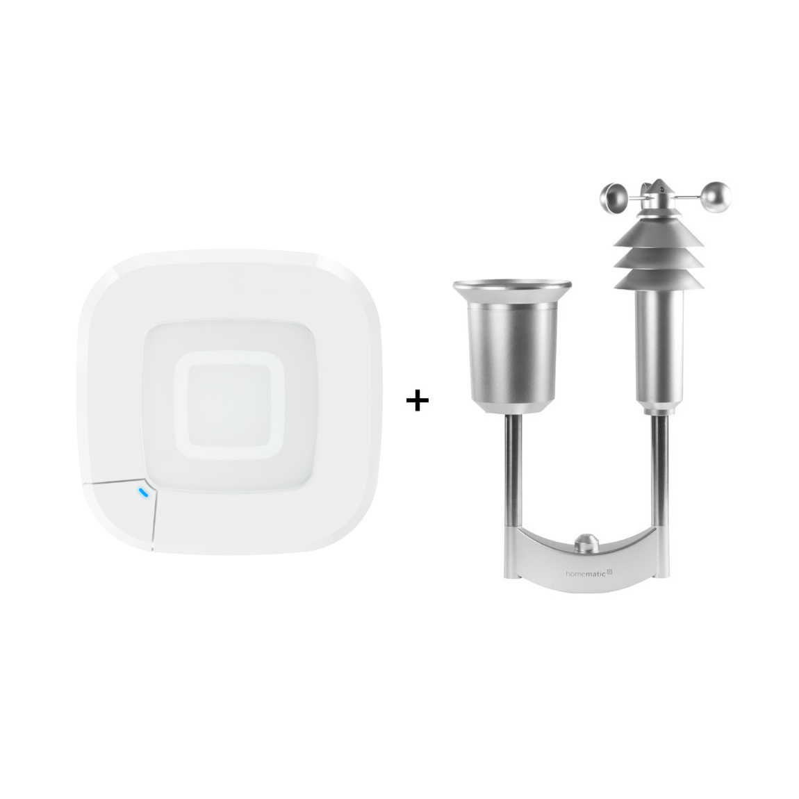 Homematic IP Starter Set Wetterstation mit Wettersensor – Plus - mit Access Point 2