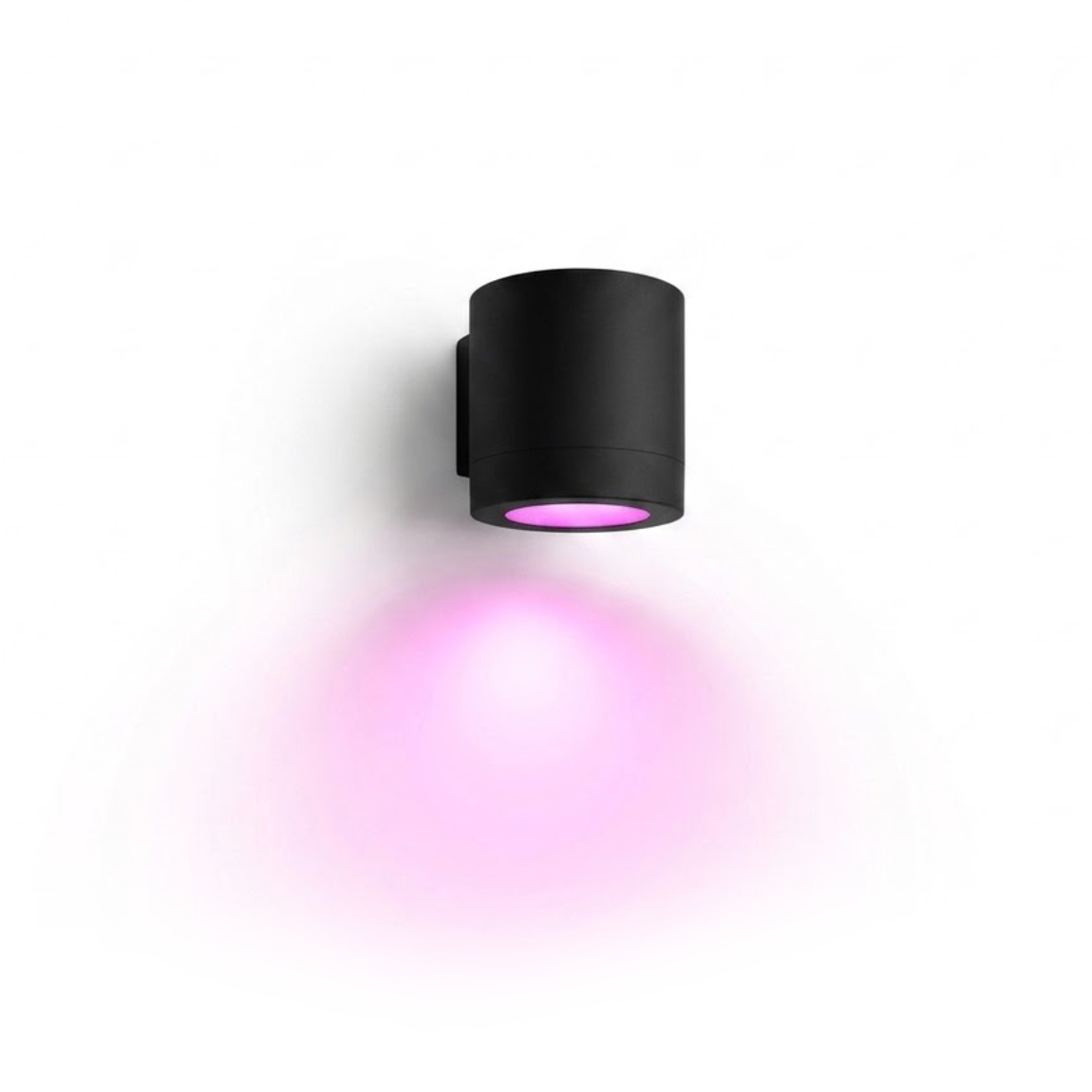 Philips Hue White & Color Ambiance Muscari Wandspot - außen, 400 lm - Schwarz