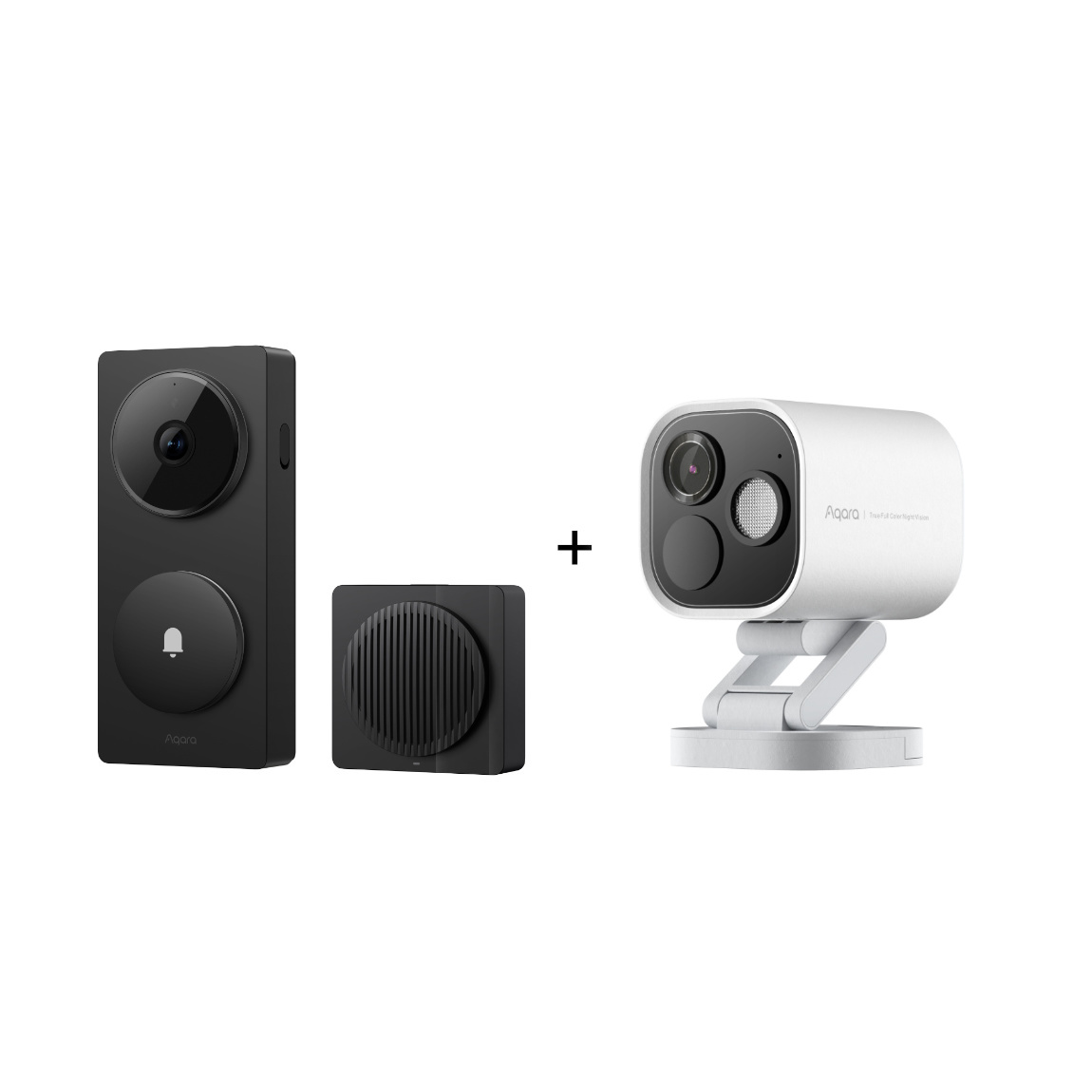 Aqara Doorbell Camera Hub G410 + gratis tink Basics White & Color E27 Bulb - Matter