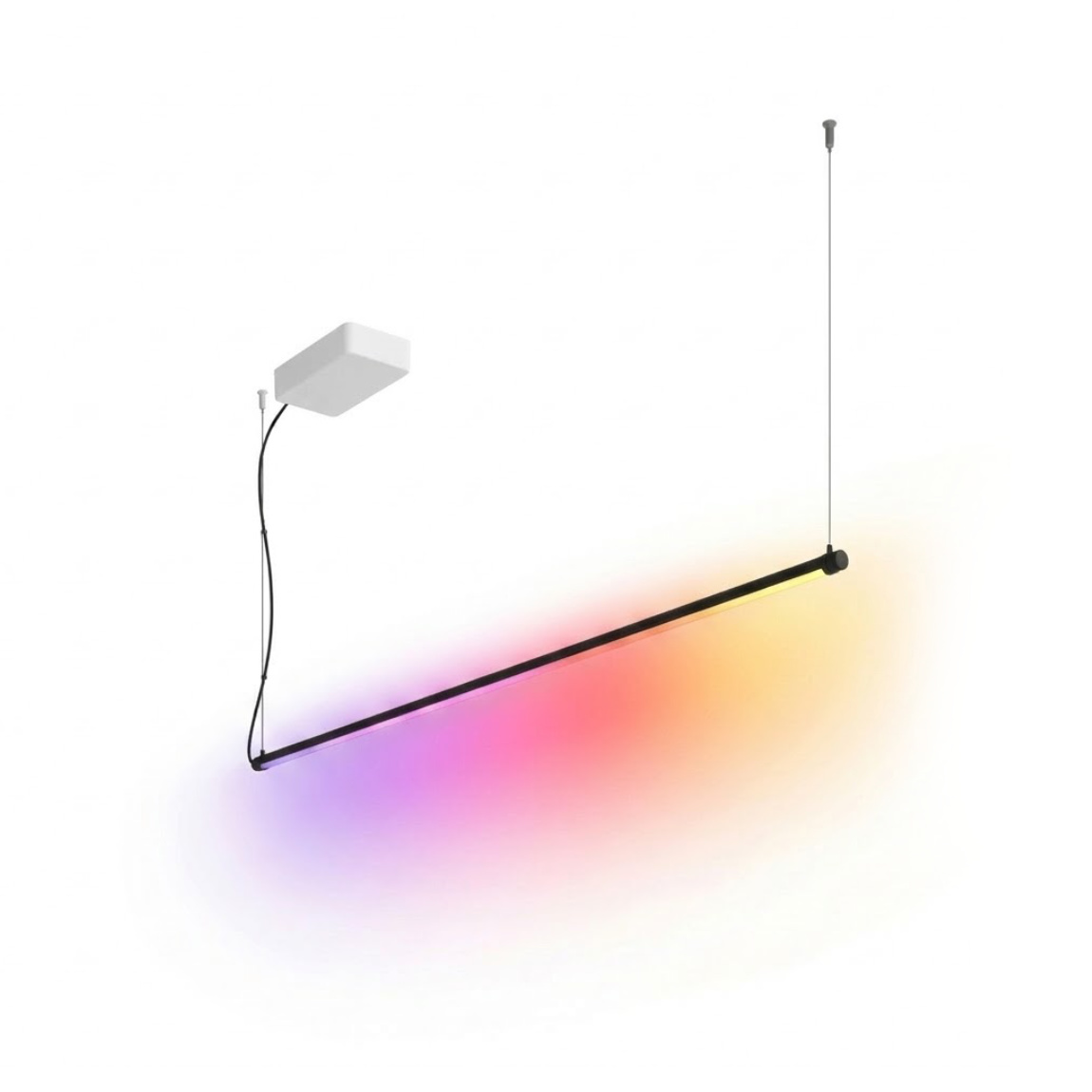 Philips Hue Gradient Signe Pendant Hängeleuchte - 2850 lm, 130 cm - Schwarz