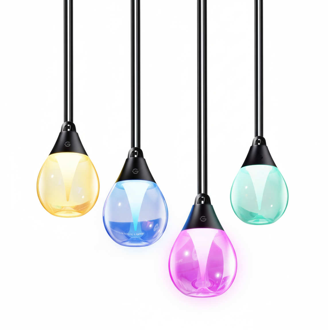 Govee Au&szlig;enlichterketten - Outdoor Clean Bulb String Lights - Schwarz
