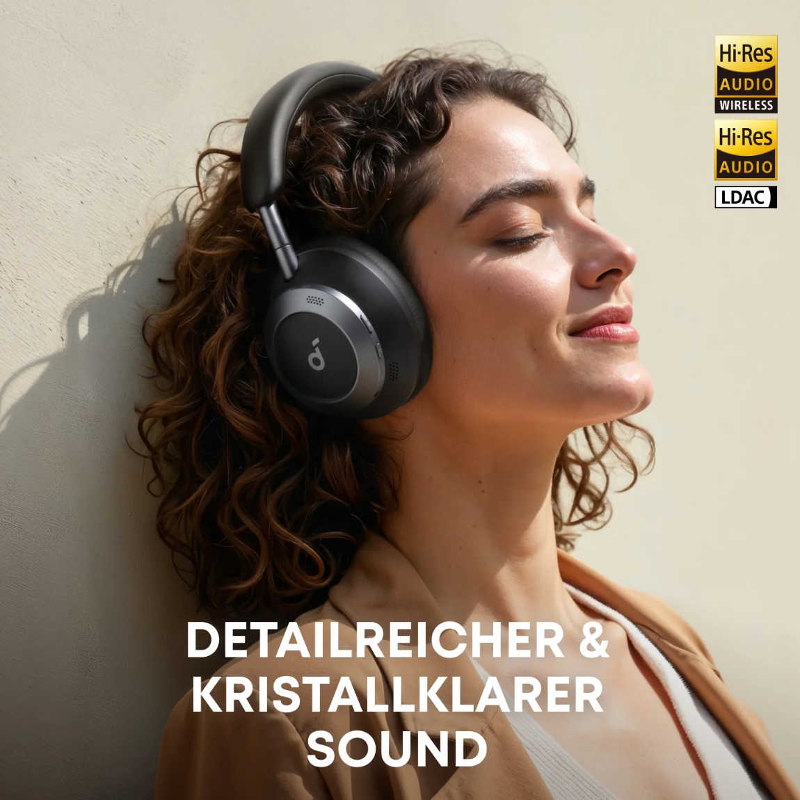 Thumbnail - soundcore Space One Pro - Faltbarer Over-Ear-Kopfhörer - Schwarz