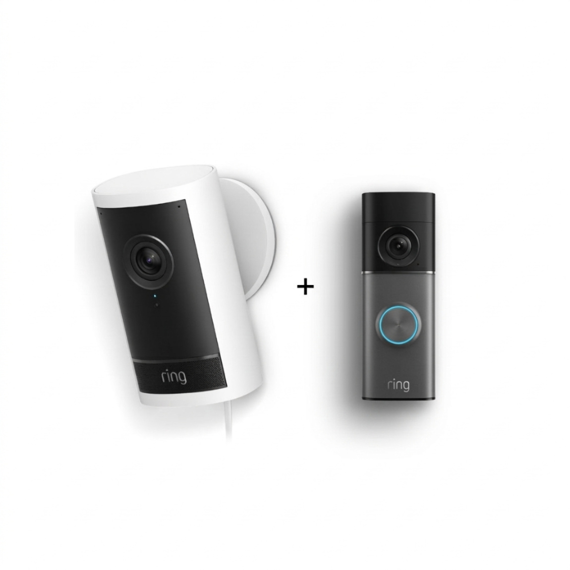 Ring Set - mit Outdoor Cam Pro Plugin + Video Doorbell Pro (3. Gen.) Wired