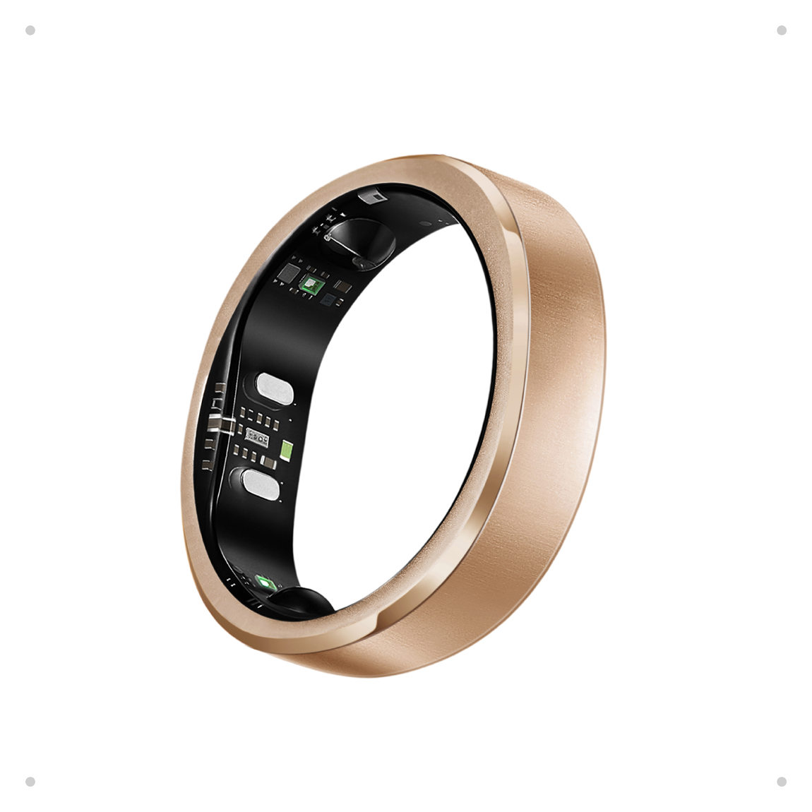 RingConn Smart Ring (3. Gen.) - Brushed Rose Gold - Größe 9