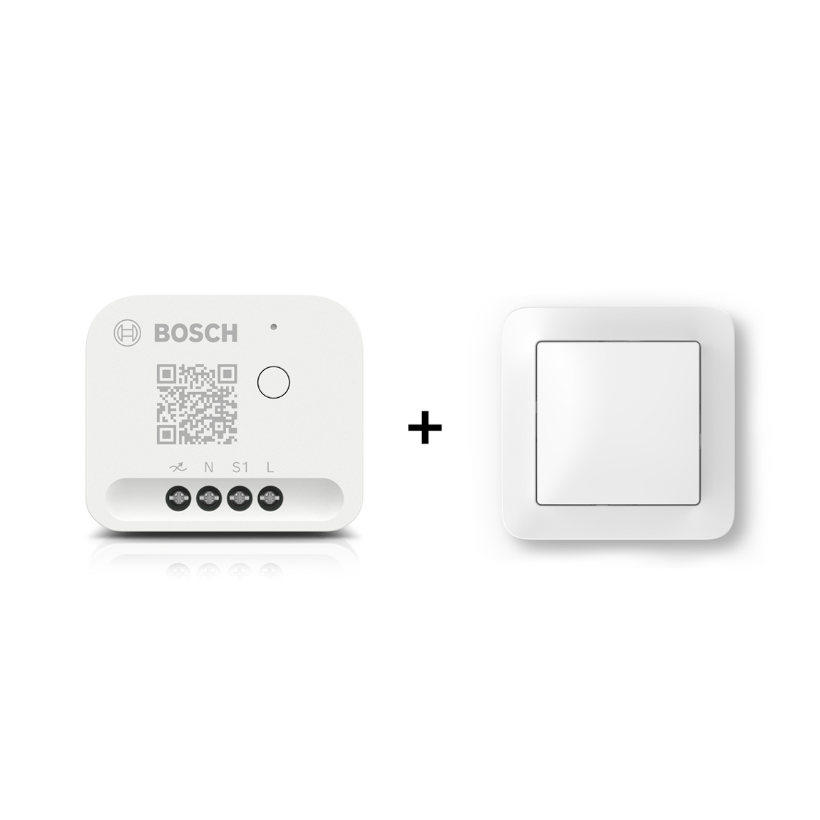 Bosch Smart Home Dimmer + Wandschalter für smarte Aktoren