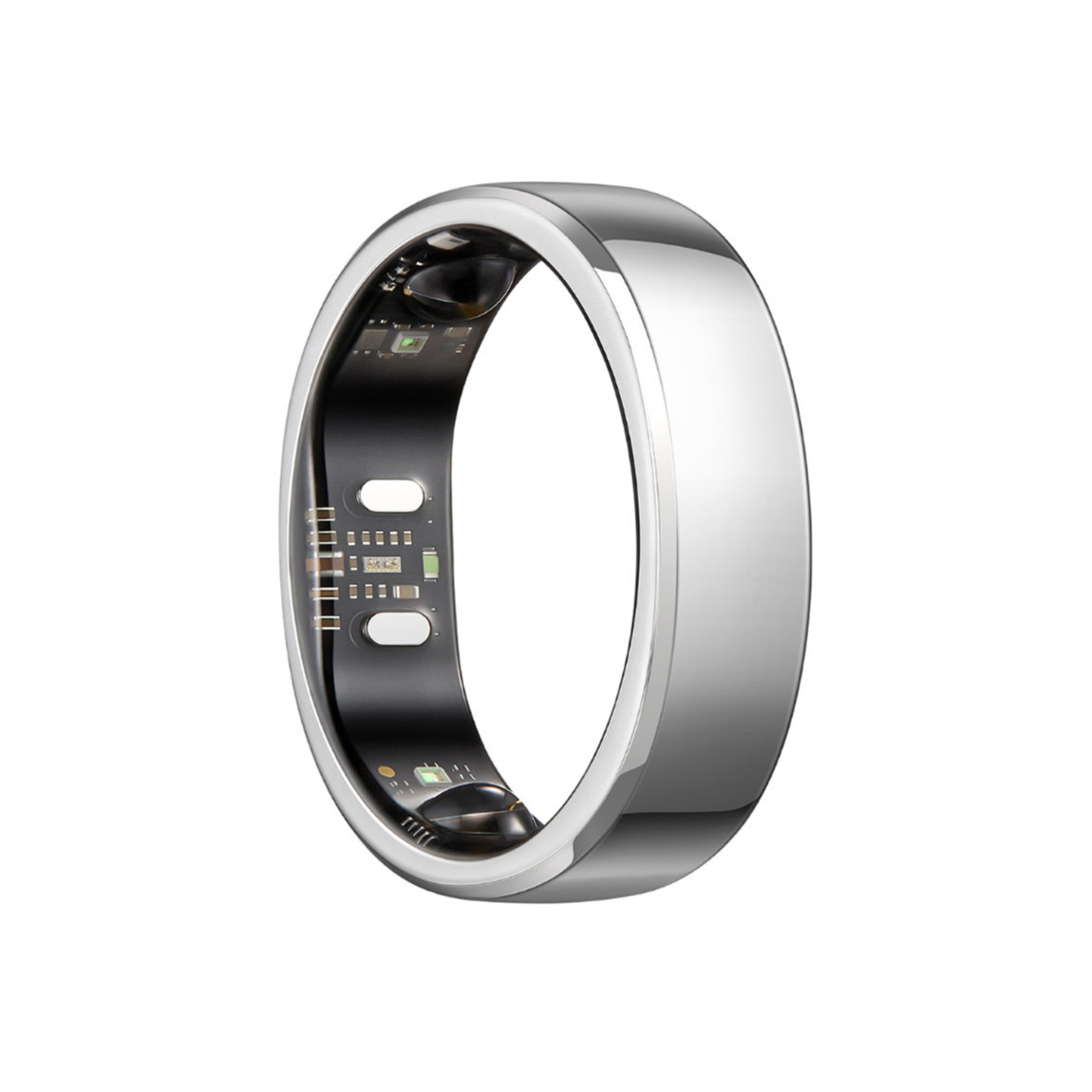 RingConn Smart Ring (3. Gen.) - Future Silver - Größe 9