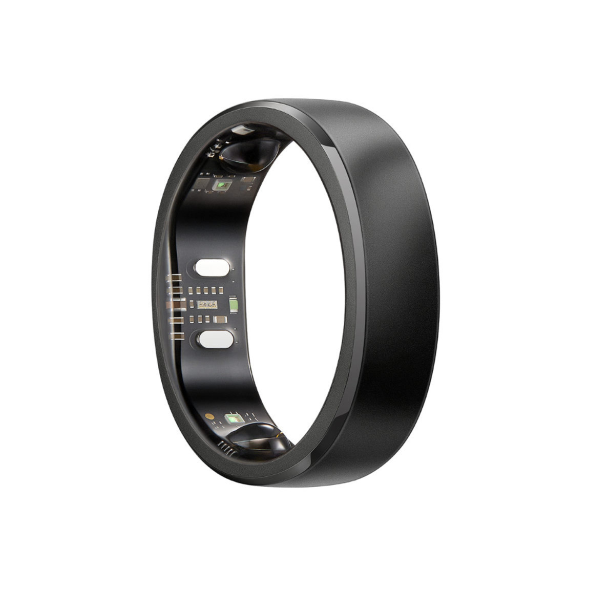 RingConn Smart Ring (3. Gen.) - Matte Black - Größe 8