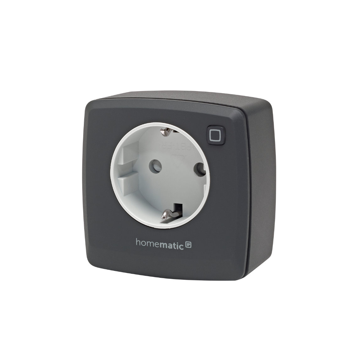 Homematic IP Schaltsteckdose - Anthracit
