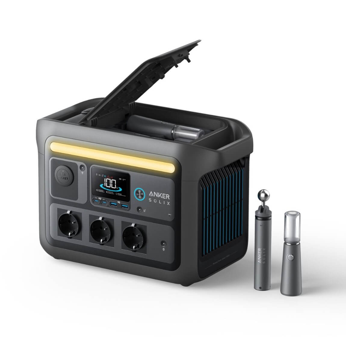 Anker SOLIX C800 Plus (768Wh | 1200W) - Tragbare Powerstation