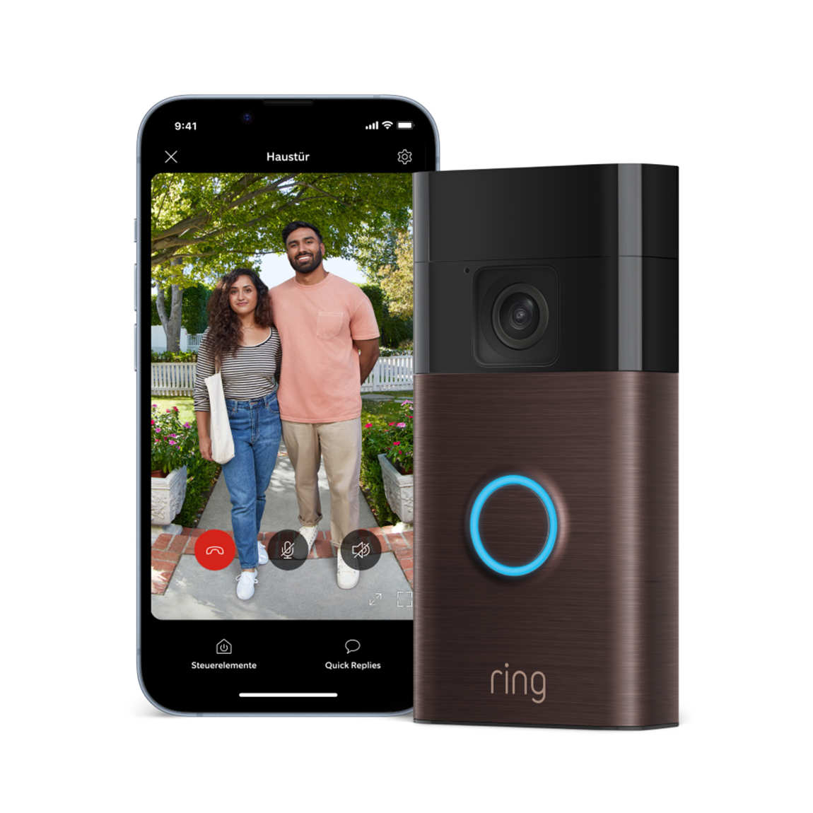 Ring Battery Video Doorbell + Echo Show 5 (3rd Gen.) kaufen | tink