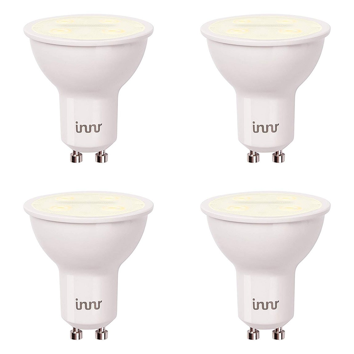 Innr GU10 Smart LED Spot - dimmbar Weiß / Zigbee 3.0 RS 228 T - 4-Pack