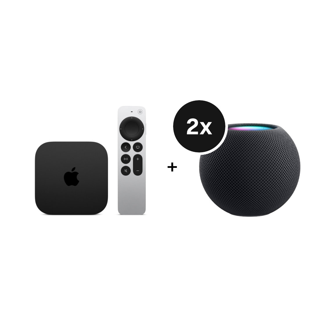 Apple TV 4K (Wi-Fi + Ethernet) + HomePod Mini - 2er-Set kaufen | tink