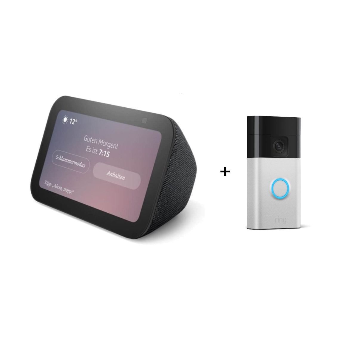 Ring Battery Video Doorbell + Echo Show 5 (3rd Gen.) kaufen | tink
