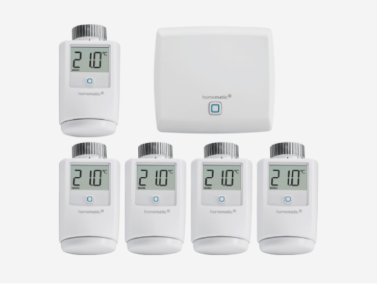 Homematic IP Access Point + Heizkörperthermostat 5er Set