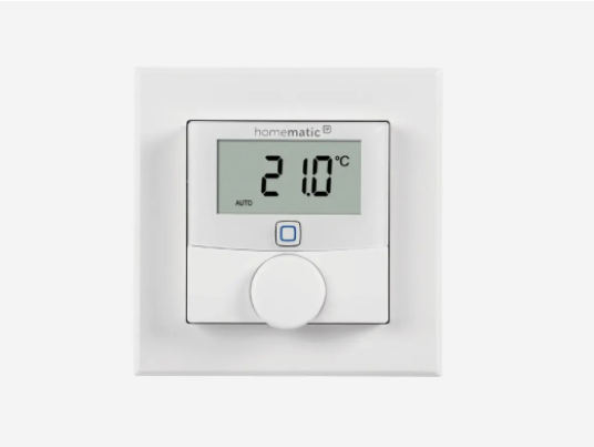 Homematic IP Wandthermostat mit Schaltausgang – für Markenschalter