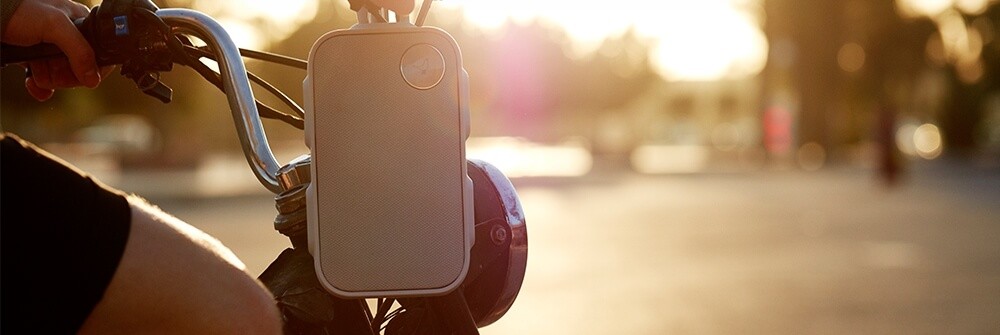 Bluetoothspeaker imer Sonennuntergang