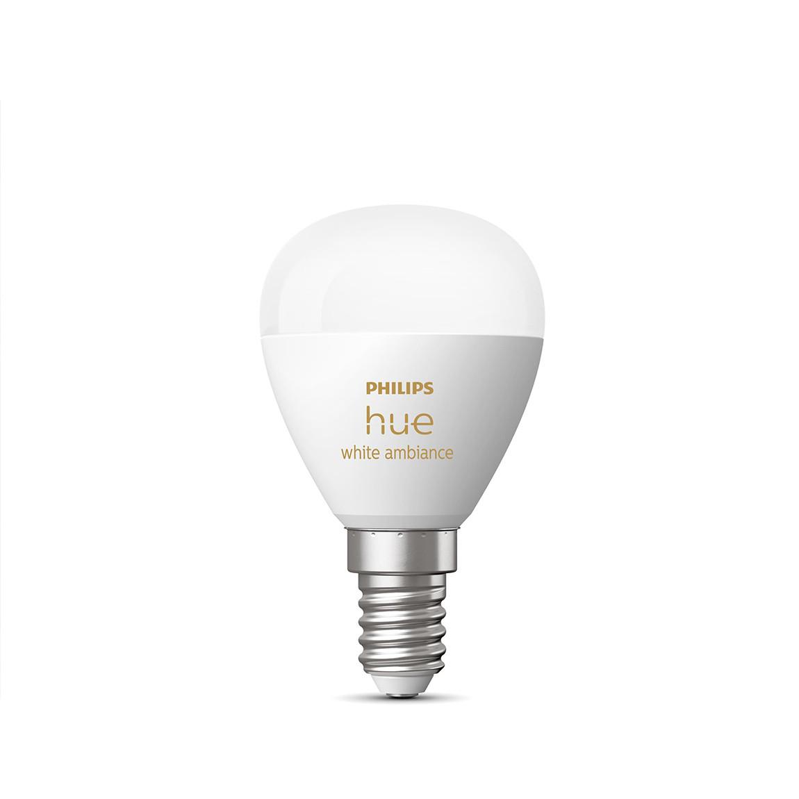 Philips Hue White Ambiance Luster LED Lampe E14 - Weiß_ausgeschalte