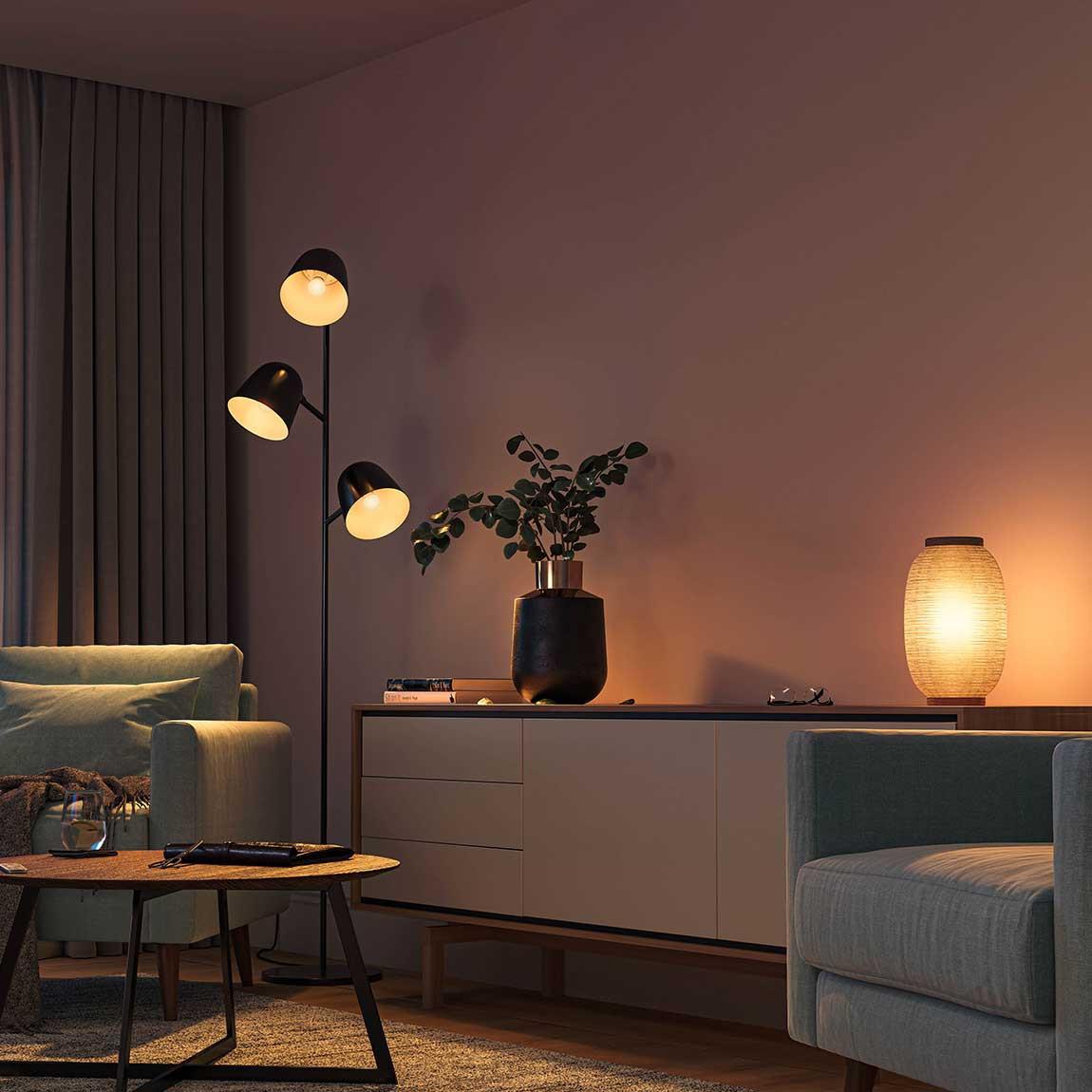 Philips Hue White Ambiance Luster LED Lampe E14 - Weiß_Lifestyle_3