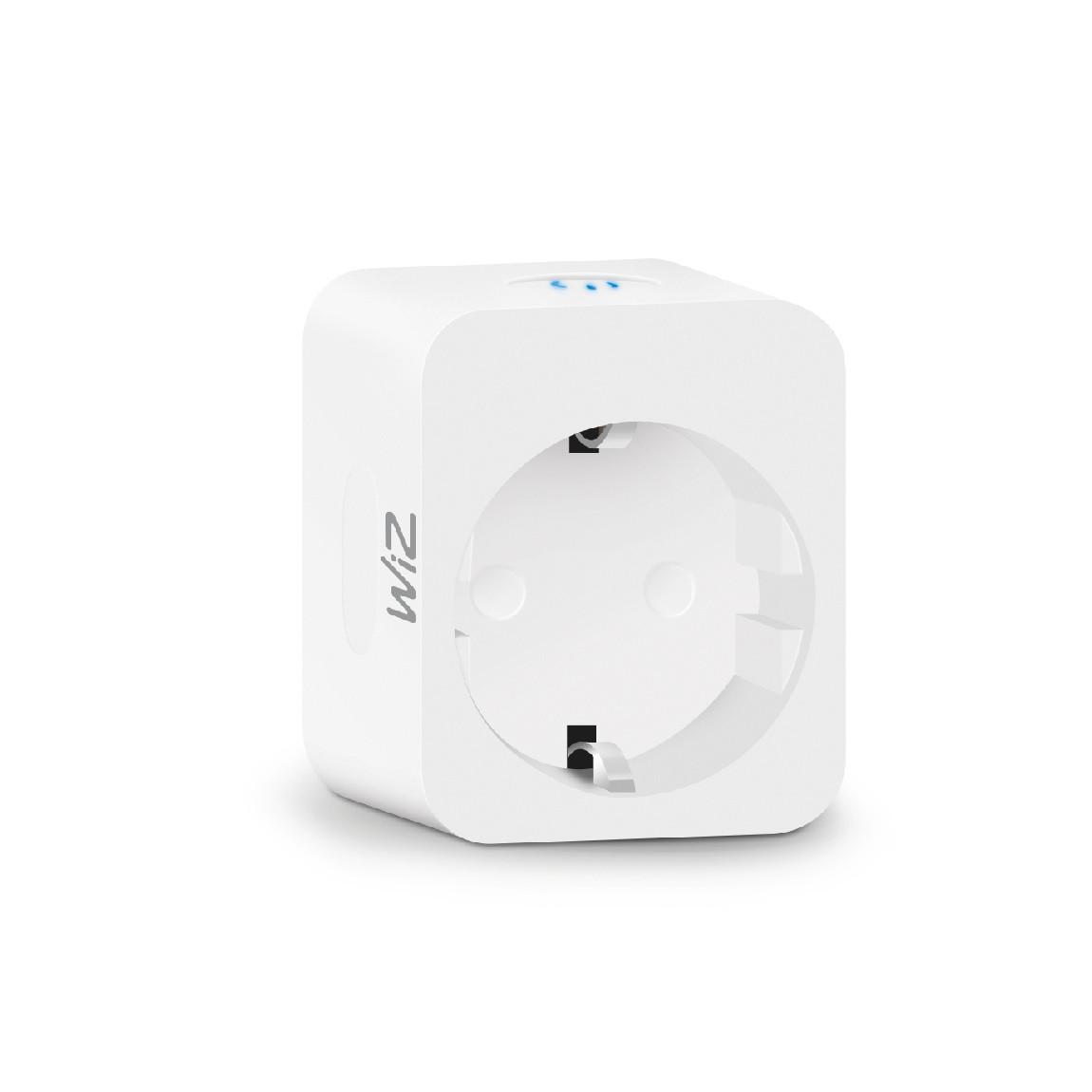 WiZ Smart Plug inkl. Powermeter 4er-Set + NFC-Tags 4er-Set