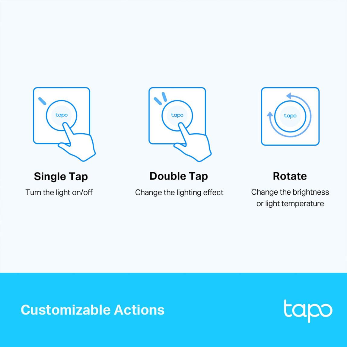 TP-Link Tapo S200D - Smart Remote Dimmschalter 2er-Set_individuell