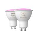 Philips Hue White and Color Ambiance GU10 Bluetooth 2er-Set - LED-Spot - 